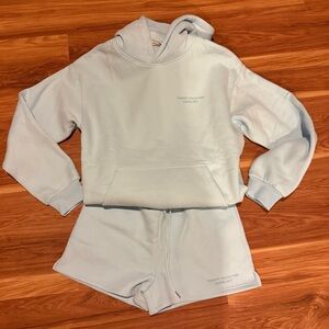 Comfrt Hoodie and Shorts Set